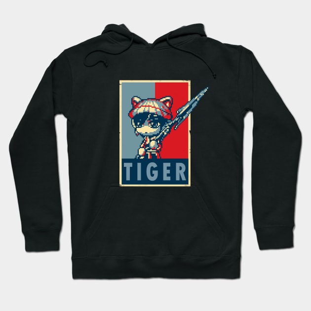 Yes Tiger Can Hoodie by nigiart